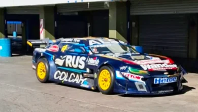 Camaro en boxes