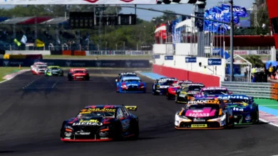 Pelotón de autos
