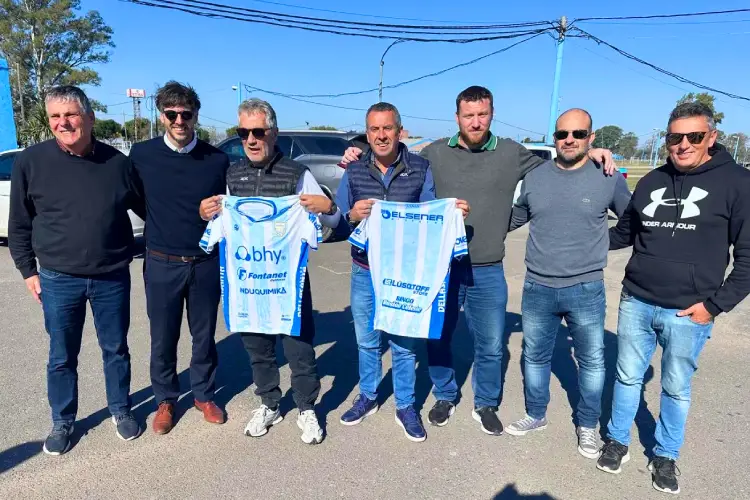 Dirigenres de la ACTC y de Rafaela