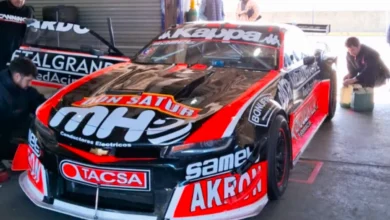 Camaro en boxes