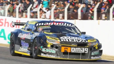 Camaro en la pista