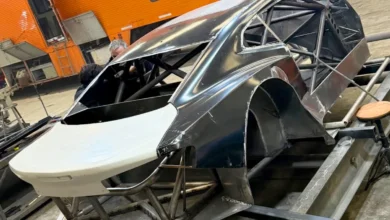 Camaro en el taller