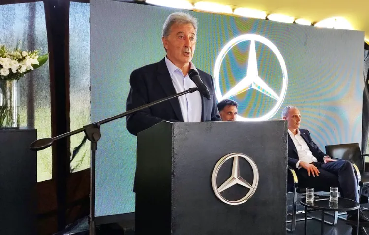 Daniel Herrero presidente de Mercedes-Benz en Argentina.