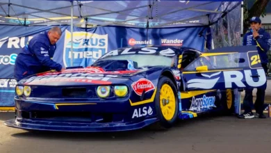 Challenger estacionado