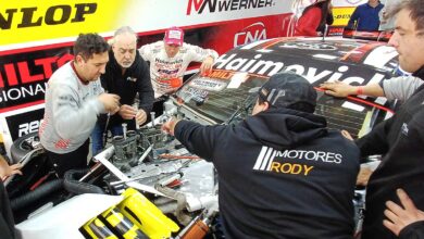 Agut trabaja sobre el motor de Werner.