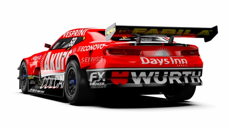 Render del Camaro