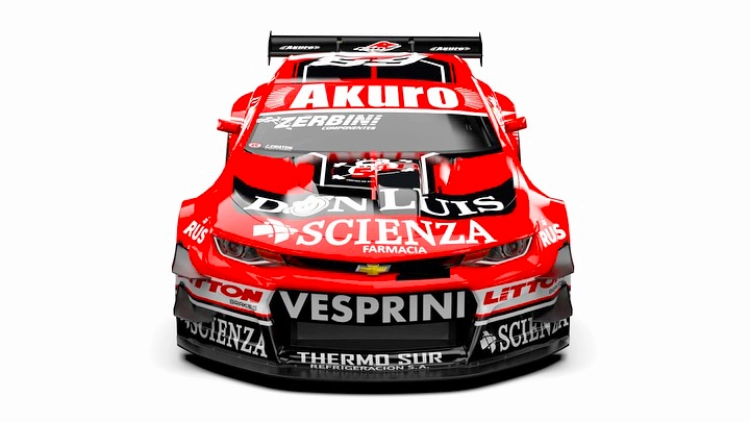 Render del Camaro