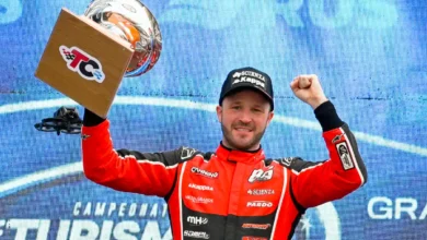 Canapino en el podio