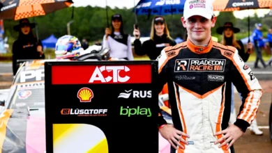 Fritzler con el cartel