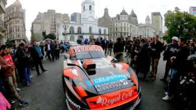 Ford de Tomás Abdala en las calles de Buenos Aires.