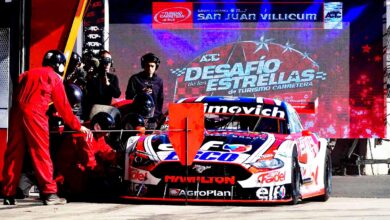 Werner en el Desafío de las Estrellas de TC.