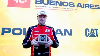 Agustín Canapino después de la clasificación del TC en Buenos Aires