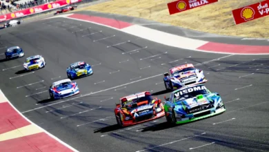 Pelotón de TC Pista en San Juan