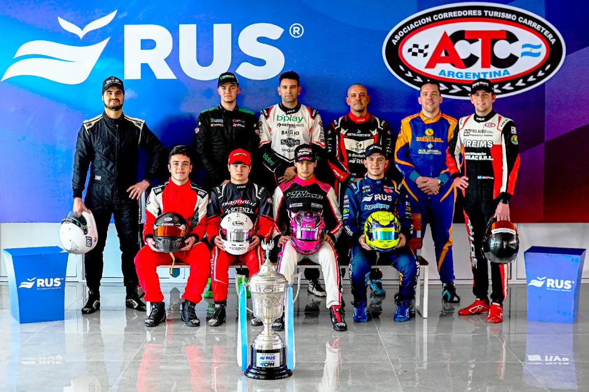 Los 10 clasificados a la Copa de Plata de TC Pista Mouras.