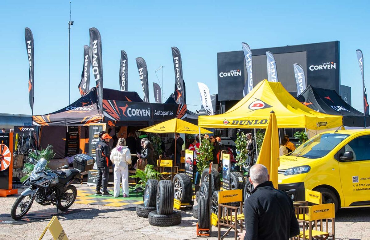 Grupo Corven en el TC en Buenos Aires.