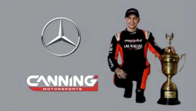 Foto editada de Gastón Iansa con el logo de Mercedes-Benz