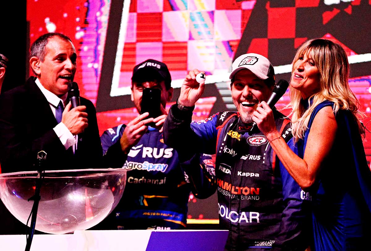 Mazzacane sacó la bola N°1 en el sorteo del TC.