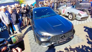 Presentación de Mercedes-Benz en el TC en Buenos Aires.