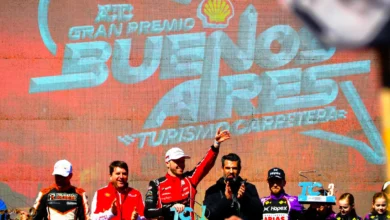 Podio TC en Buenos Aires 2025.