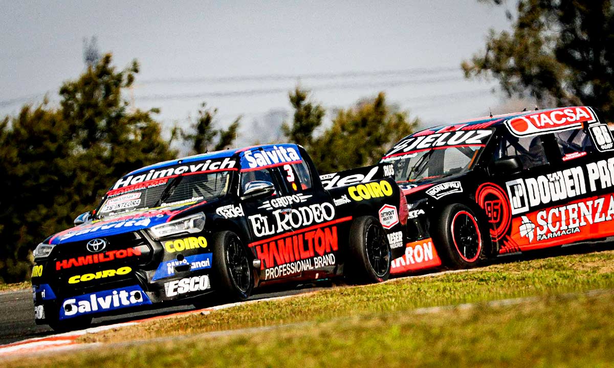 Werner y Canapino en TC Pick Up.