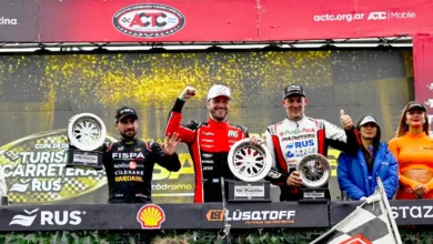 El podio del TC en San Luis 2025