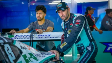 Facundo Ardusso en el box de TC.