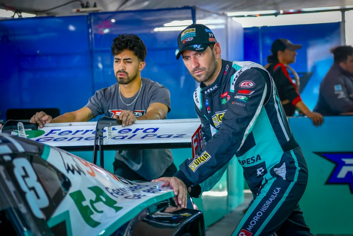 Facundo Ardusso en el box de TC.