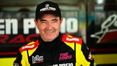Omar Martínez compitiendo en TC Pick Up.