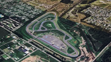 El autódromo de Rosario vista aérea.