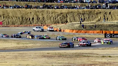 Carrera de TC en El Calafate.