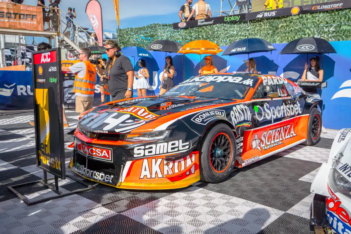 Chevrolet Camaro de Agustín Canapino.