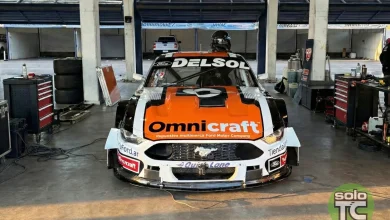 Mustang de TC de Gianini en La Plata.