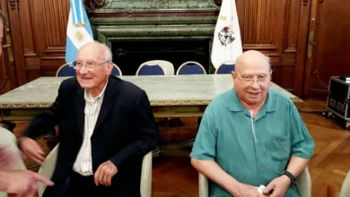 Herceg y Pedersoli en la Legislatura porteña.