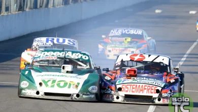 Rossi y Canapino a los pontonazos en el TC.