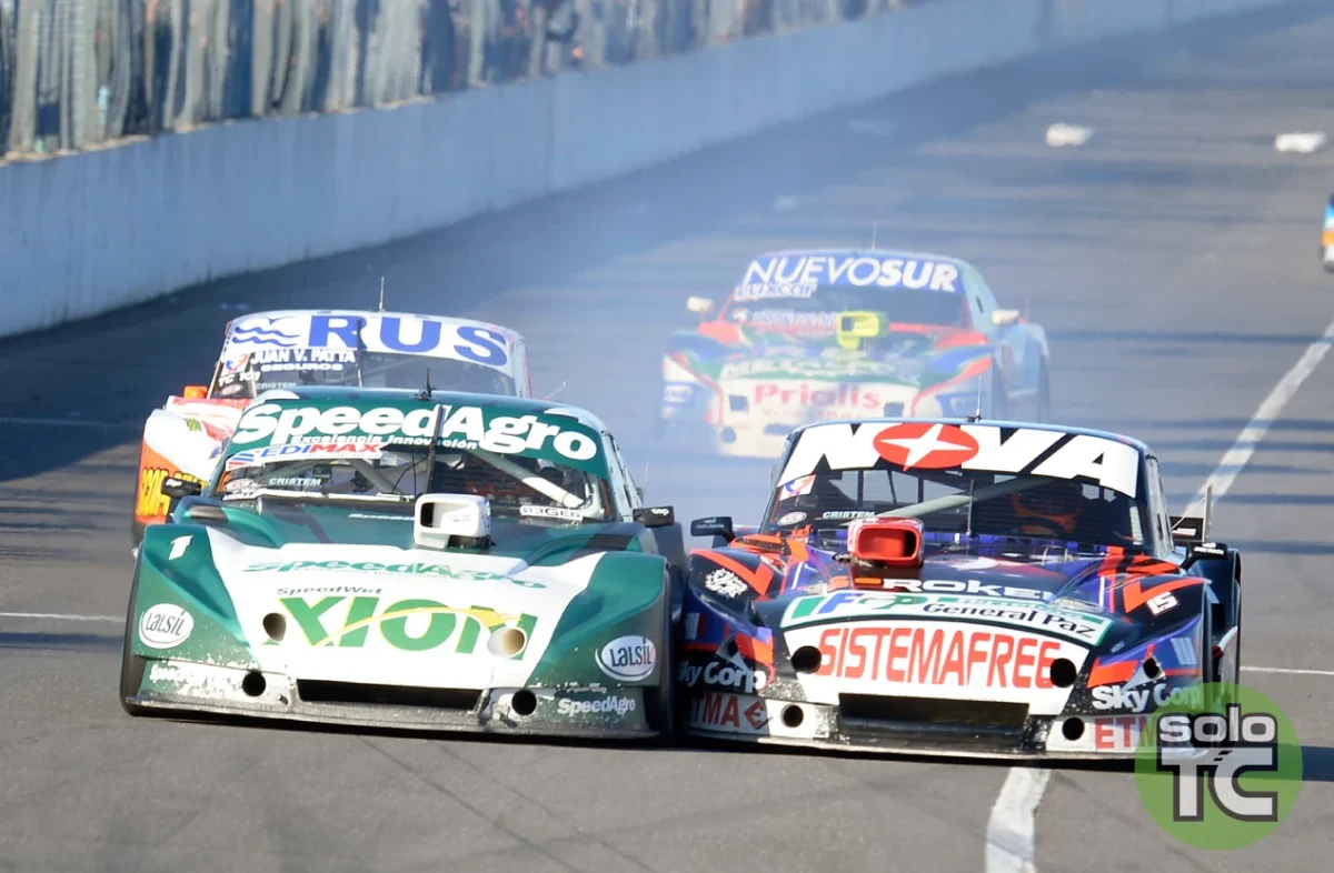 Rossi y Canapino a los pontonazos en el TC.