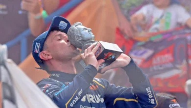 Josito Di Palma en el podio de La Plata