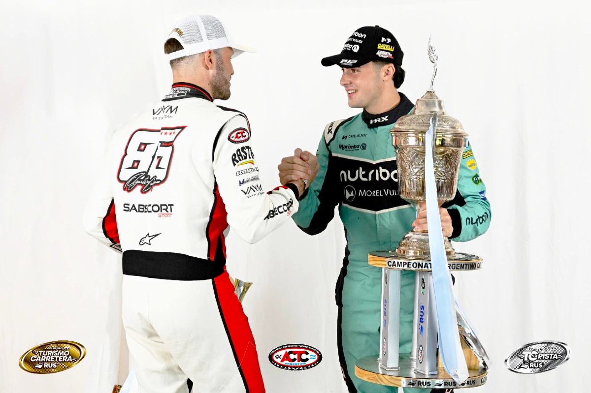 Marco Dianda y Agustín Canapino.