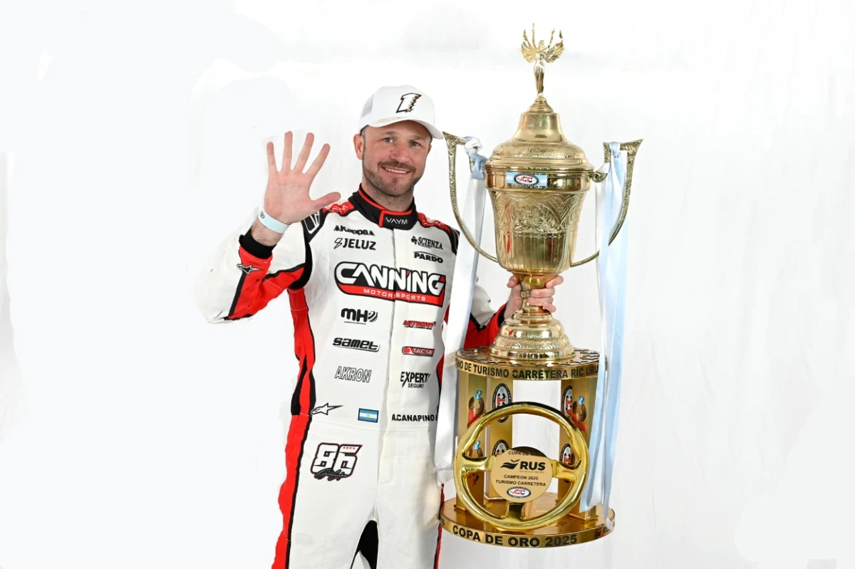 Canapino campeón TC 2025.