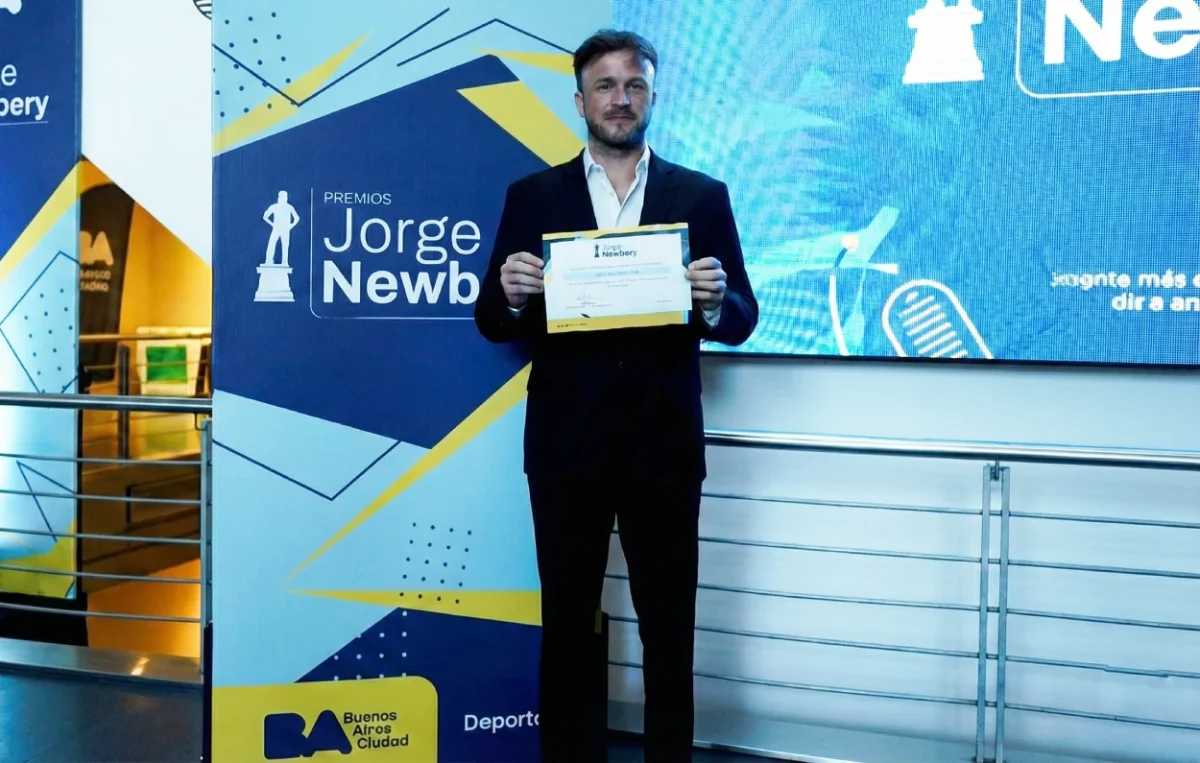 Canapino ganó el Premio Jorge Newbery 2025.