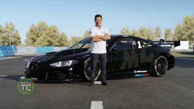 Marcelo Ambrogio con el BMW de TC.