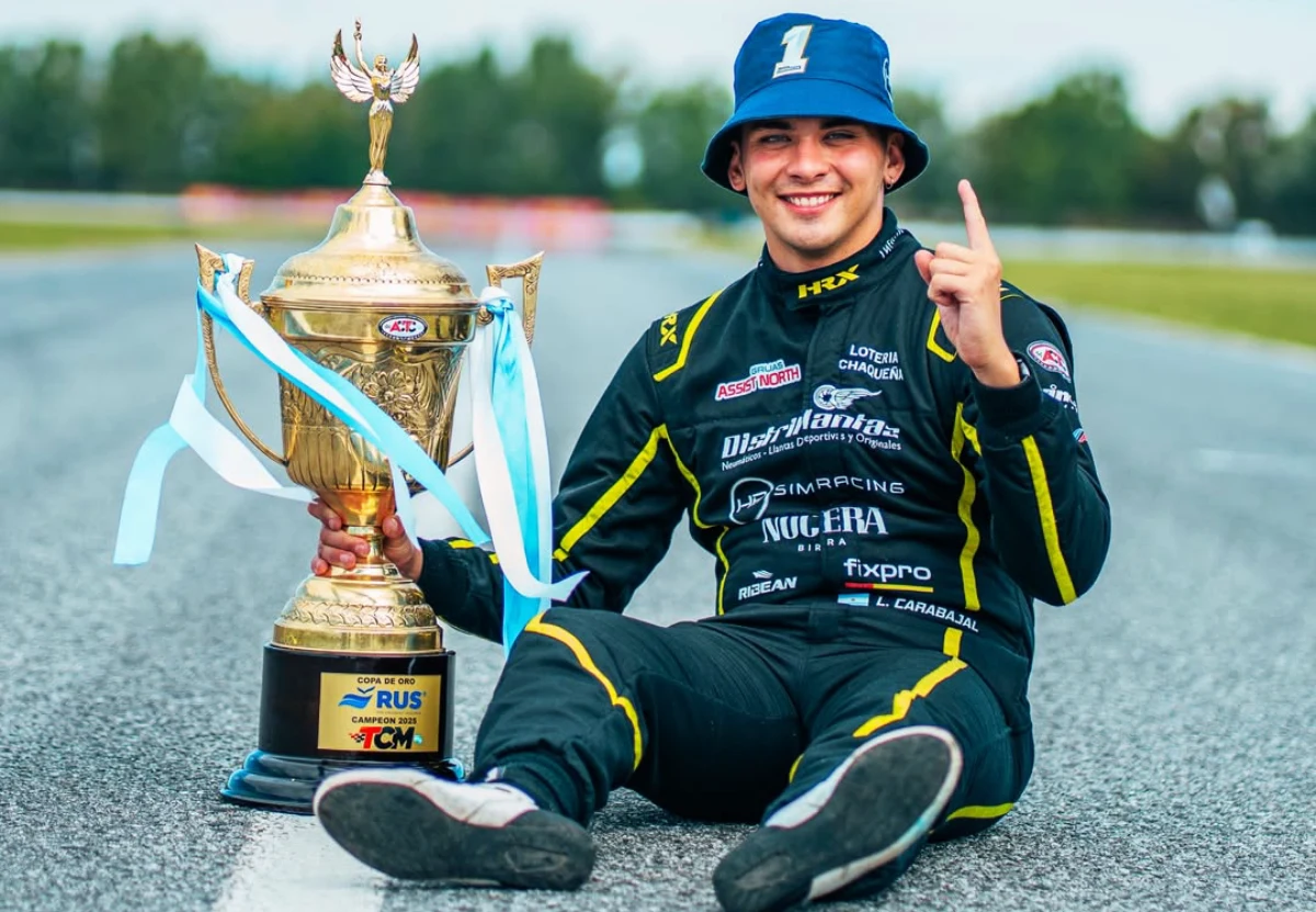 Lucas Carabajal, campeón de TC Mouras 2025.