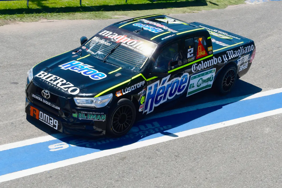 Toyota Hilux de Juan José Ebarlín