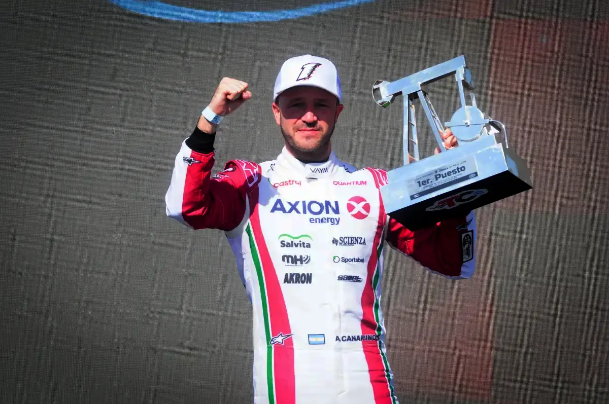 Canapino ganó en el TC en Neuquén.