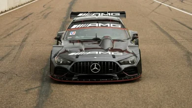 El Mercedes-Benz de TC con cambio aerodinámico.
