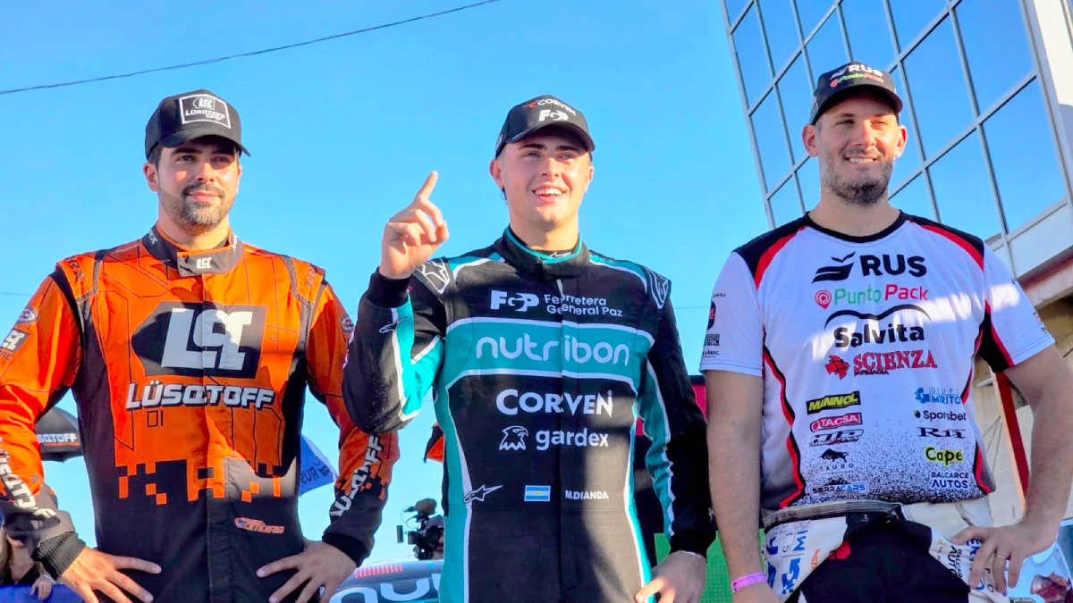 Marco Dianda, Mauricio Lambiris y Santiago Mangoni