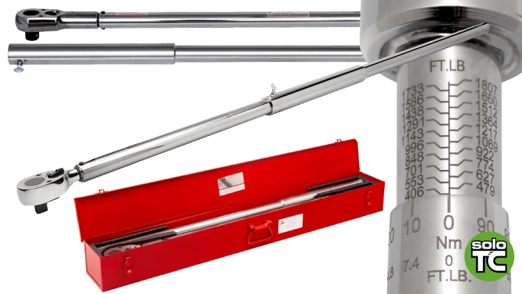 Torquímetro de tuerca central de TC.