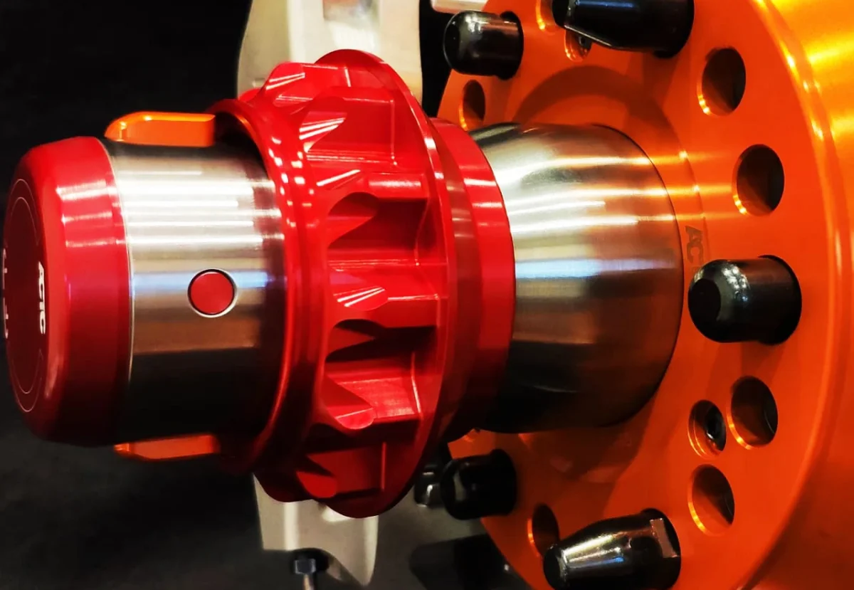 Sistema de tuerca central de TC.