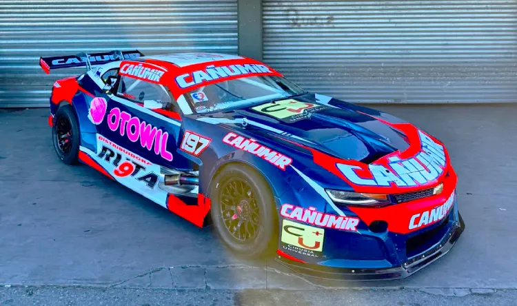 Chevrolet Camaro de Marcos Quijada.