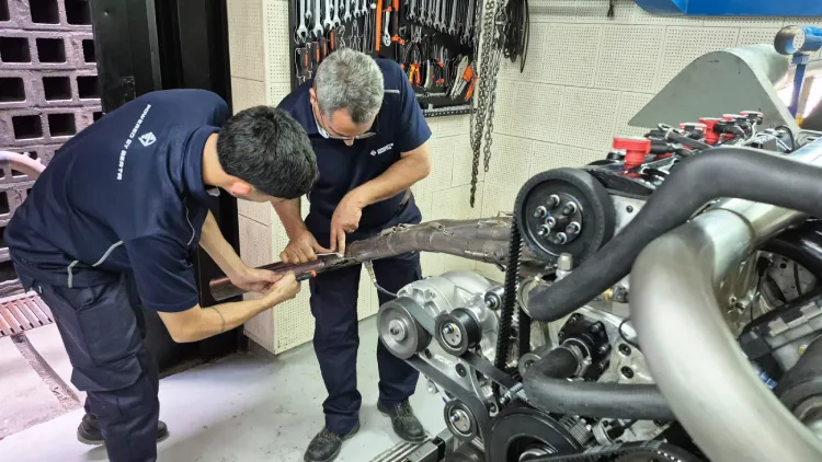 El nuevo motor de TC en La Fortaleza de Berta en Córdoba. 