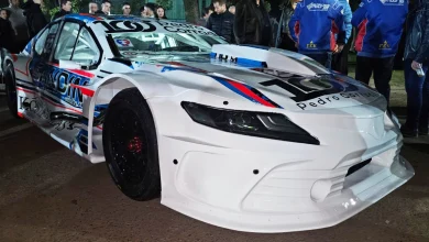 El Toyota de TC Pista de Sandín.